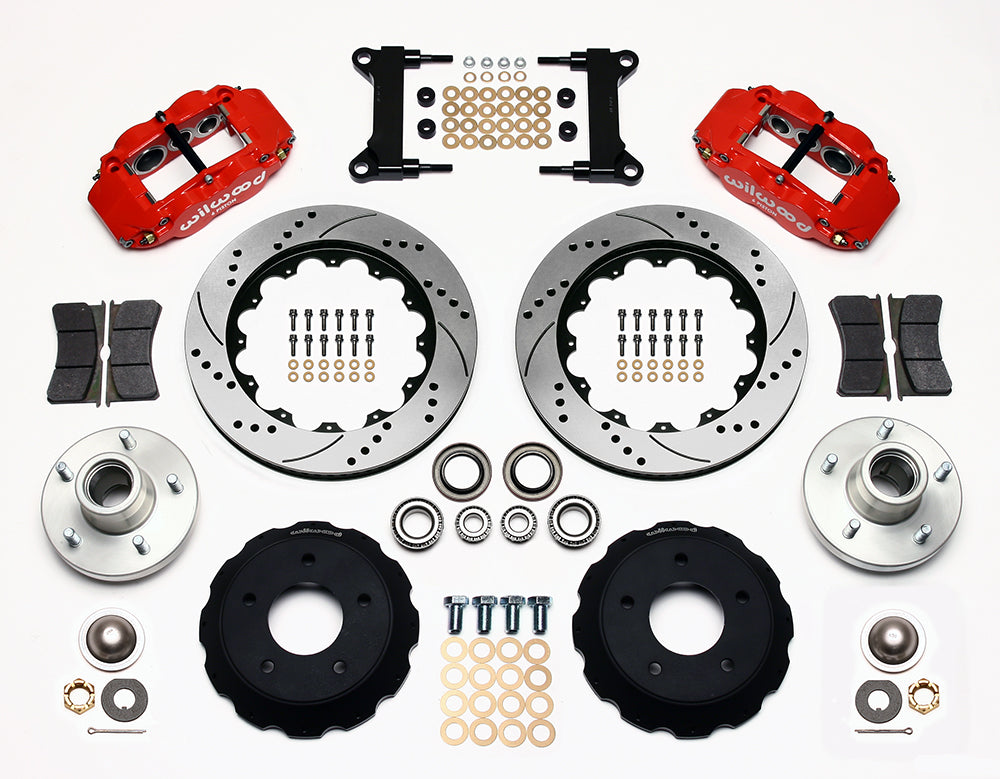 Wilwood - 1963-1987 Chevy/GMC C10 Front Big Brake Kit Forged Narrow Superlite 6R - 14-Inch Rotors