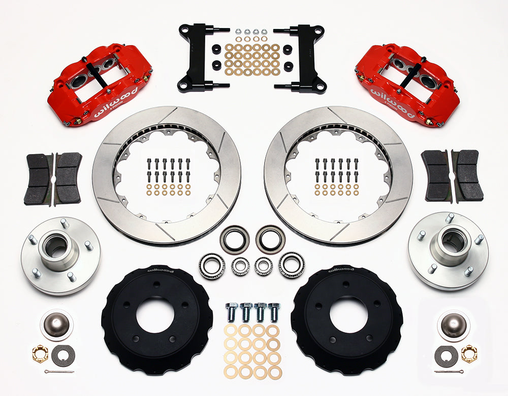 Wilwood - 1963-1987 Chevy/GMC C10 Front Big Brake Kit Forged Narrow Superlite 6R - 14-Inch Rotors