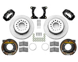 Wilwood - Chevy S10 Axle Forged Dynalite Rear Parking Brake Kit - 12.19-Inch Rotors