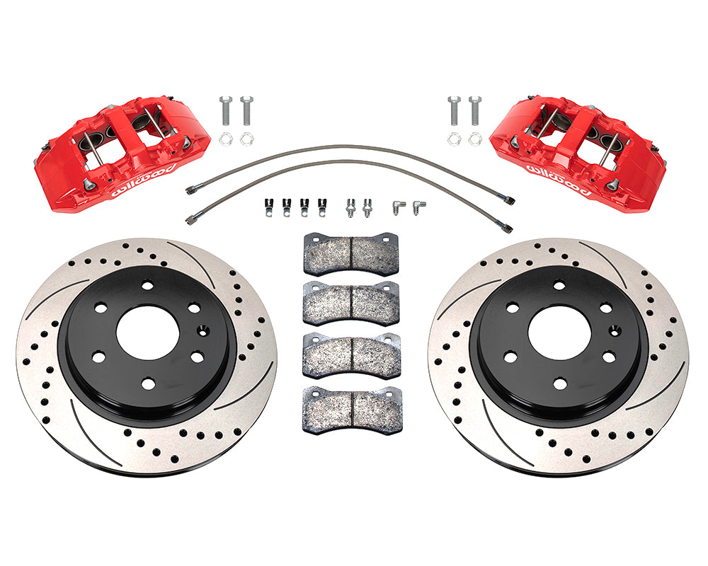 Wilwood - 1999-2018 Chevy/GMC Silverado 1500 AERO6-DM Front Big Brake Kit - 13.36-Inch Rotors