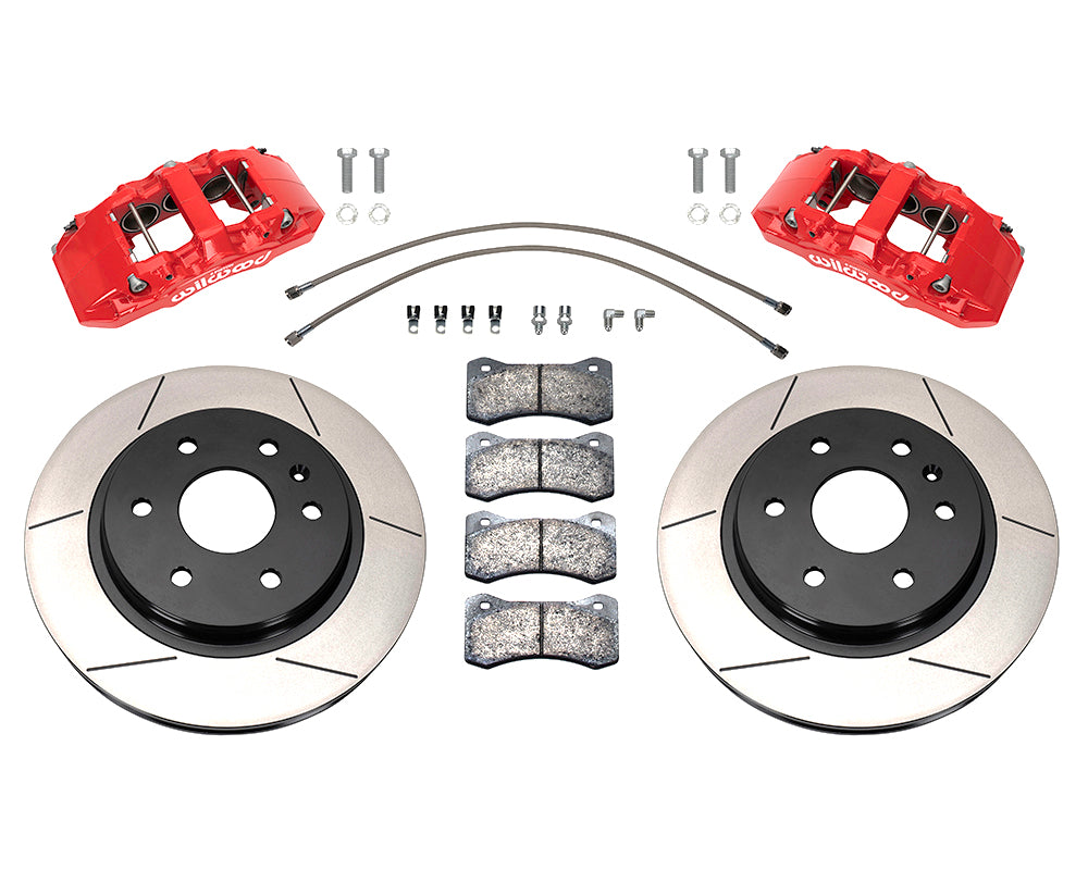 Wilwood - 1999-2018 Chevy/GMC Silverado 1500 AERO6-DM Front Big Brake Kit - 13.36-Inch Rotors