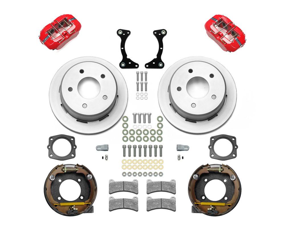 Wilwood - 1988-1998 Chevy/GMC C1500-OBS Forged Dynalite Rear Parking Brake Kit - 12.19-Inch Rotors