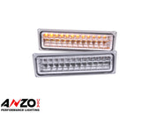 ANZO 1988-1998 Chevrolet C1500 LED Parking Lights Chrome