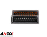 ANZO 1988-1998 Chevrolet C1500 LED Parking Lights Black