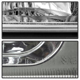 Spyder Xtune Chevy/GMC Silverado/Sierra 1500 03-06 Crystal Headlights w/ Bumper Lights Chrome