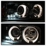 Spyder 99-06 GMC Sierra 1500/2500/3500 Projector Headlights LED Halo - Chrome