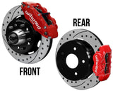 Wilwood - 1988-1998 Chevy/GMC C1500-OBS Complete Front and Rear Big Brake Kit - 12.19-in Rotor Diameter