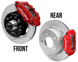 Wilwood - 1988-1998 Chevy/GMC C1500-OBS Complete Front and Rear Big Brake Kit - 12.19-in Rotor Diameter