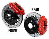 Wilwood - 1988-1998 Chevy/GMC C1500-OBS Complete Front and Rear Big Brake Kit - 13-in Rotor Diameter