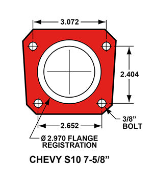 Wilwood - Chevy S10 Axle Flange Forged Dynapro Low-Profile Rear Parking Brake Kit - 11-Inch Rotors