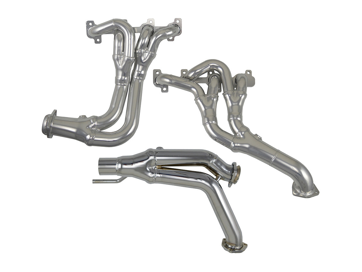 THY-637Y-C / 1999-2004 Jeep Grand Cherokee WJ 4.7L Long Tube Headers w/ Y-pipe