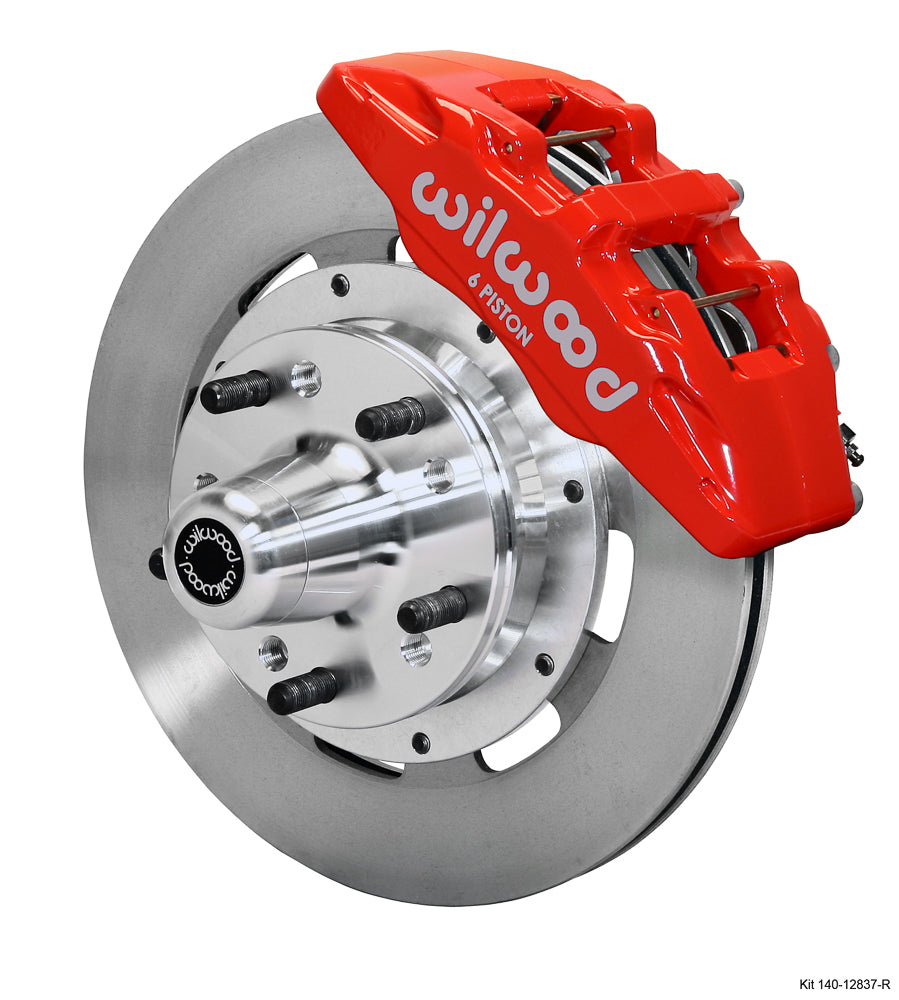 Wilwood - 1982-2003 Chevy S10 Forged Dynapro 6 Big Brake Front Brake Kit - 12.19-Inch Rotors