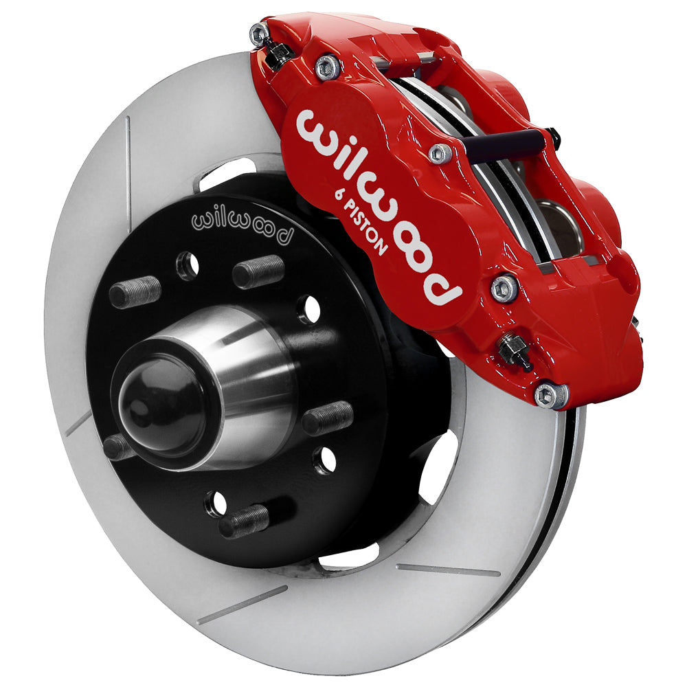 Wilwood - 1988-1999 Chevy/GMC C1500-OBS Forged Narrow Superlite 6R Big Brake Front Brake Kit (Hub) - 12.19-in Rotor Diameter