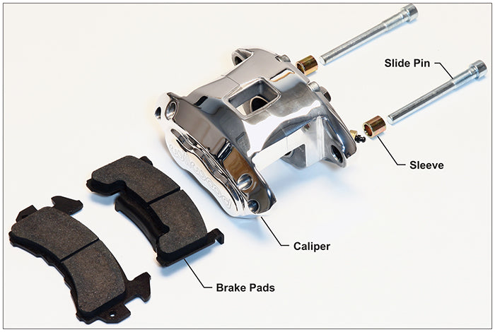 Wilwood - 1982-2003 Chevy S10 D154 Front Caliper Kit OE Replacement