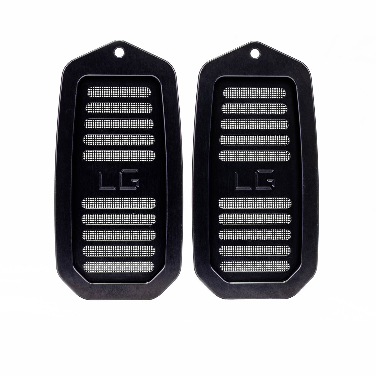 Camaro | Firebird 1970-1992 Billet Door Jamb Vents, LG Logo