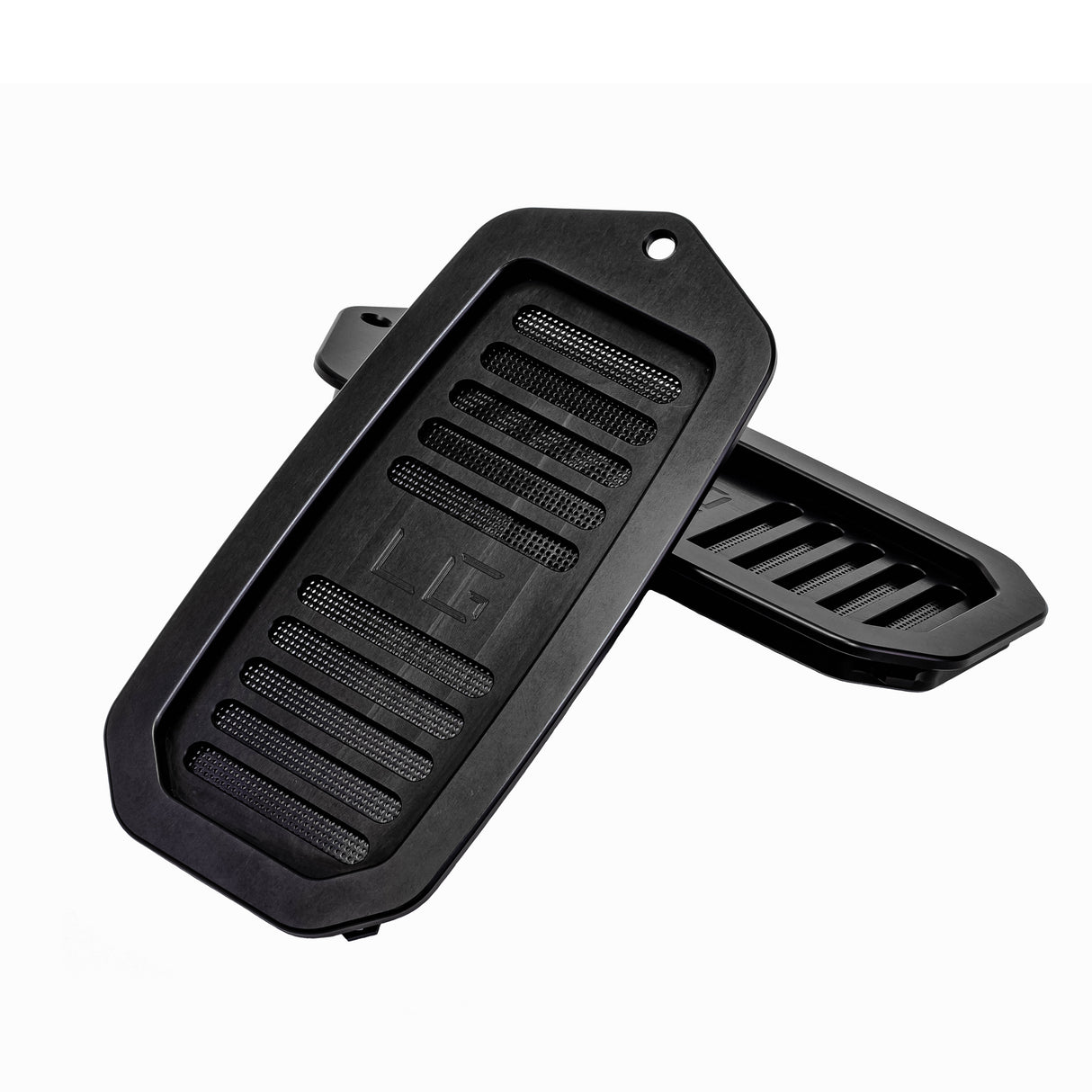 Camaro | Firebird 1970-1992 Billet Door Jamb Vents, LG Logo