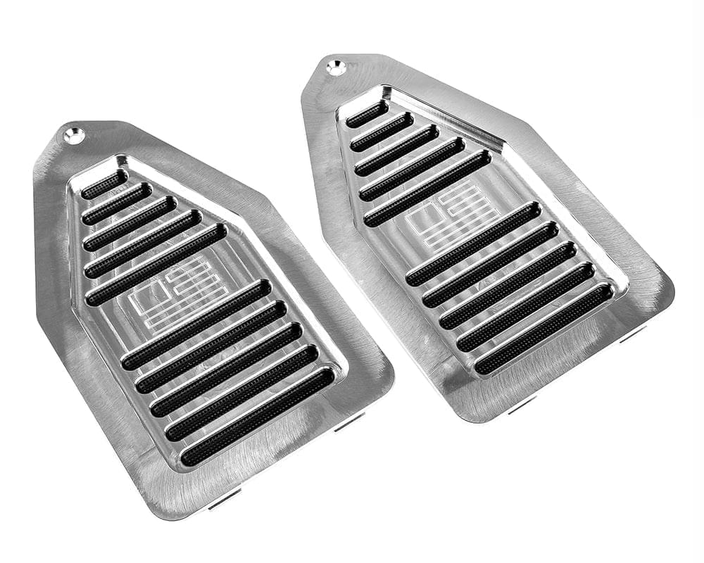 Billet Door Jam Vents With Engraved Flag, 1969 A-Body | LG Billet USA