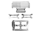 Billet Interstate MT-24F Battery Mount, Flag Top