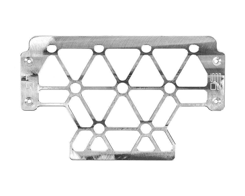 Billet Interstate MT-24F Battery Mount, Grid Top