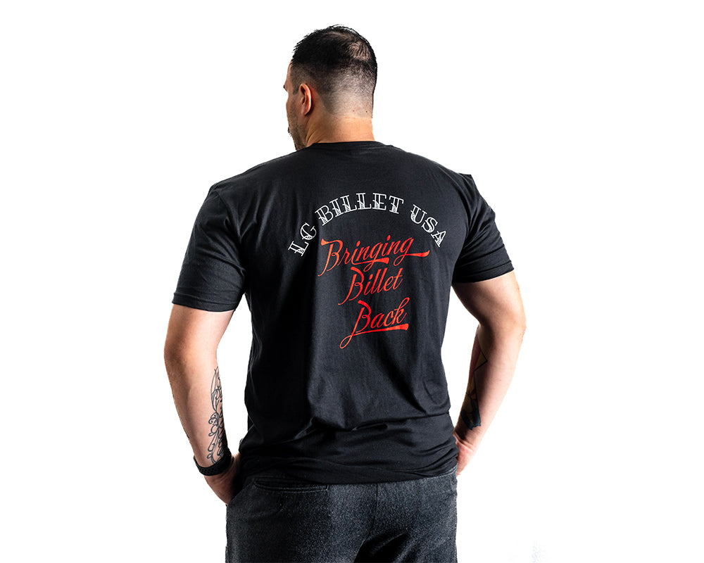 Black Bringing Billet Back T-Shirt